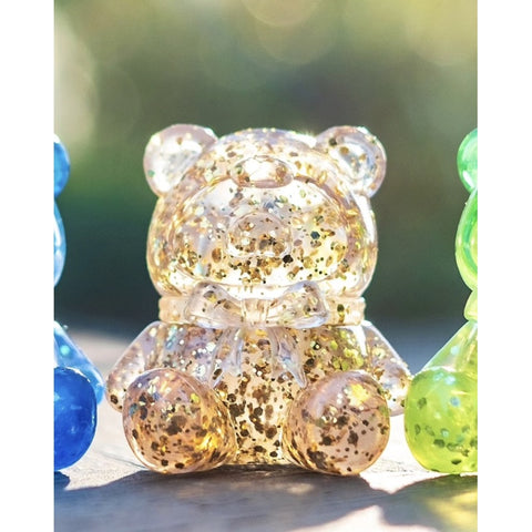 LuLu the Piggy Teddy Mini Season 1 Blind Bag Series: Rainbow Crystal Yellow (R 1/20) (Confirmed Style)