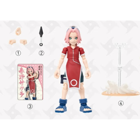 Sakura Haruno Naruto Chunin NAME Exam Arc Action Figure Blind Box Series: Sakura Haruno (Confirmed Style)
