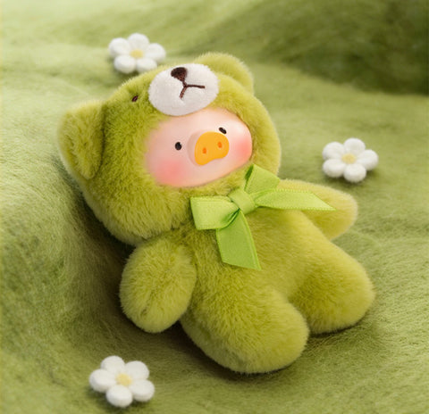 LuLu the Piggy Teddy Mini's Whisper of Nature Plush Pendant Blind Box Series: Grass (Confirmed Style)