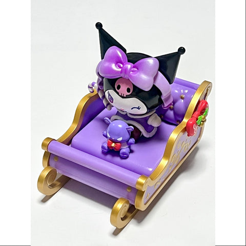 Kuromi Sanrio Characters Winter Sledding Team Series Kuromi