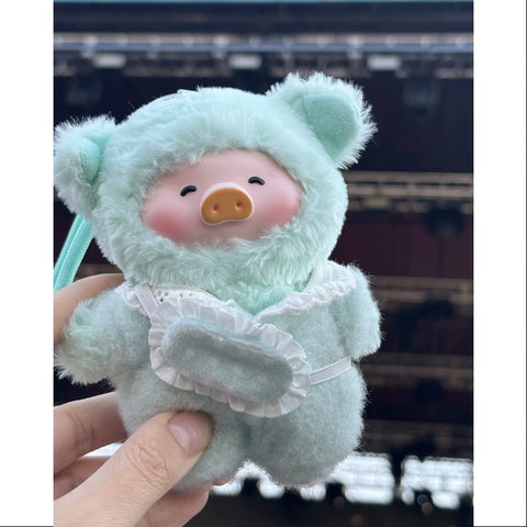 LuLu the Piggy Dreaming Wonderland PVC Plush Keychain Series Eat Well