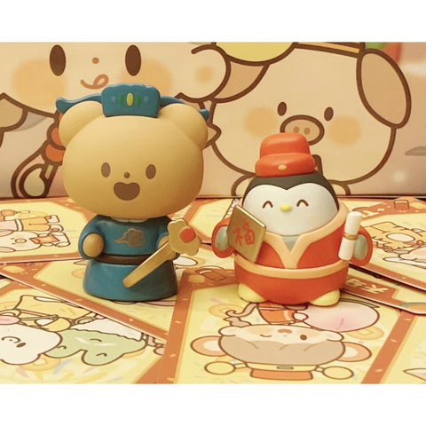 zZoton New Year In Apple Village Series LUCKY