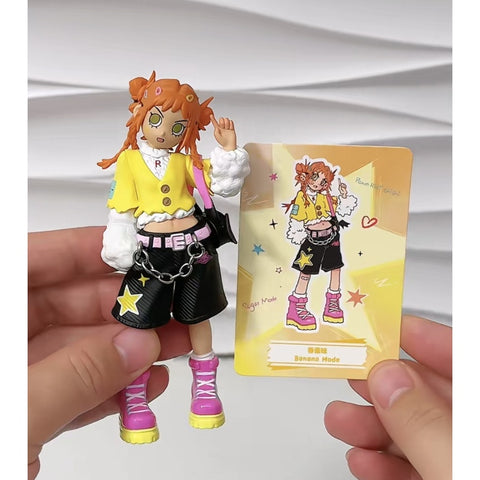 Peach Riot Sugar Mode Blind Box Series: Gigi - Banana Mode (Confirmed Style)