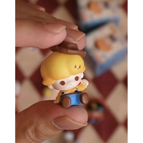 DIMOO WORLD × PIXAR Pop Bean Blind Box Series: Dimoo As Woody (Confirmed Style)