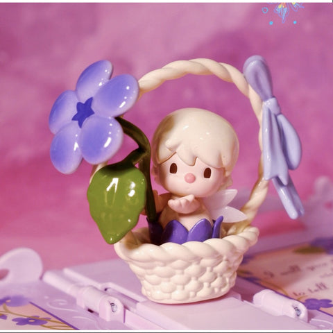 Sweet Bean Pop Mart Gift For You Greeting Card Series Sweet Bean Violet