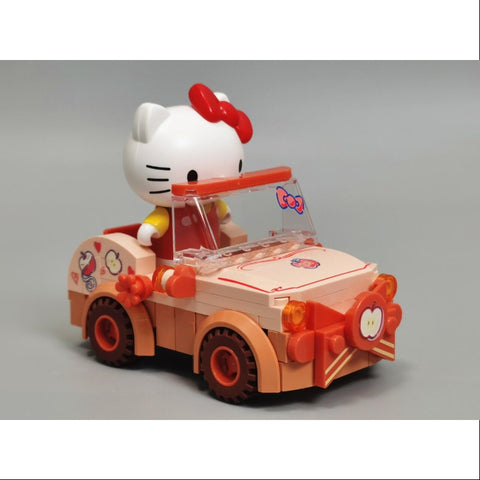 Hello Kitty Sanrio Characters Surprising Fleet Building Blocks Series Hello Kitty
