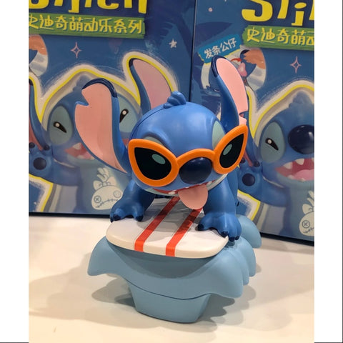 Disney Stitch Clockwork Series Sea surfing