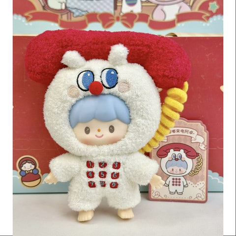 zZoton Retro Toys Series Vinyl Plush Doll Telephone zZoton
