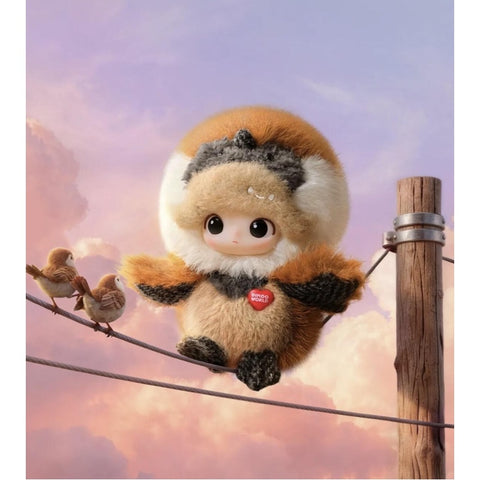 DIMOO Dear Birds Plush Pendant Blind Box Series: Whispers of Love (Confirmed Style)