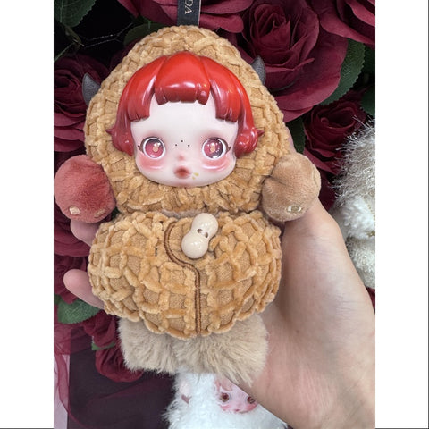 Skullpanda You Found Me Series Plush Doll Pendant Pranky Peanut