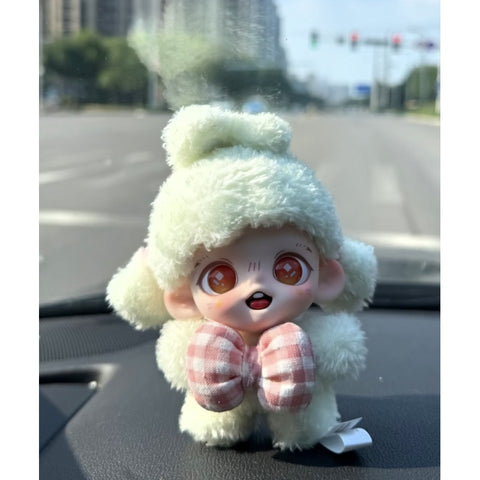 Baby Zoraa Fluffy Tea Party Plush Pendant Blind Box Series: Matcha Bunny (Confirmed Style)