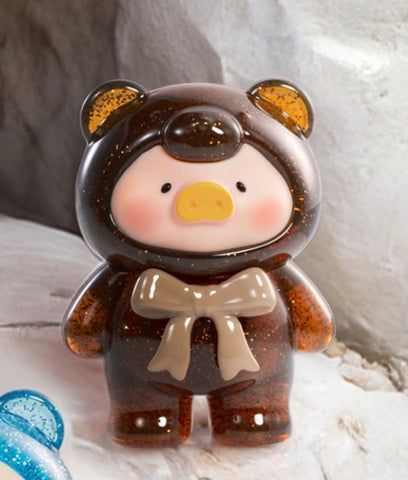 LuLu the Piggy Teddy Mini Ore Collection Blind Bag Series: Smoky Quartz (R 1/20) (Confirmed Style)