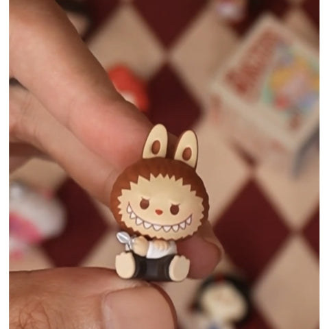 Labubu The Monsters Hair Salon Pop Bean Blind Box Series: Whole Set (Opened Box)