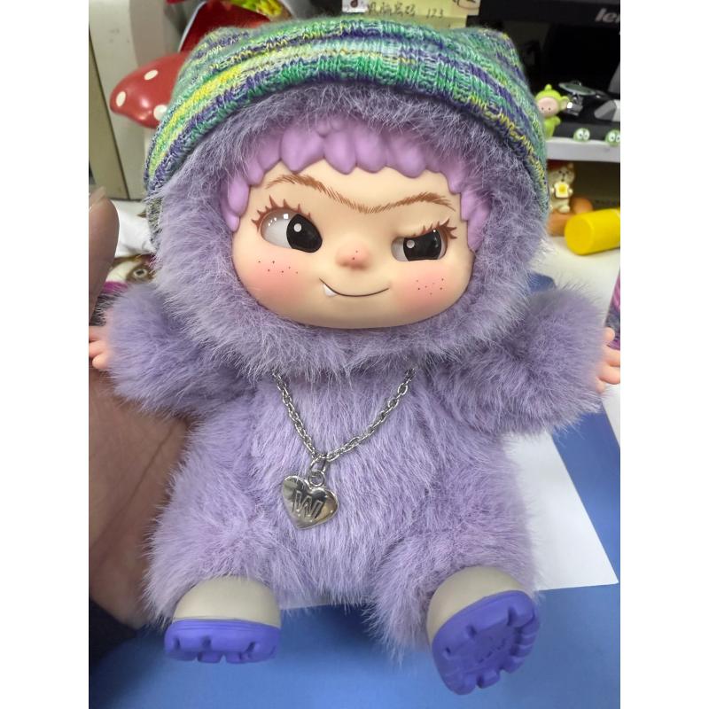 WAKUKU Fuzzy Trendy Fun Party Plush Dolls Series: Sing Rock (Confirmed Style) | TOYSEZ Data