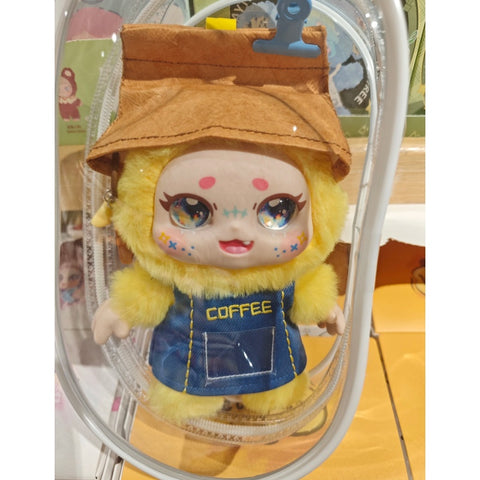 Kimmon Let's Cafe Plush Pendant Series: Roasted Coffee Bean (Confirmed Style) | TOYSEZ Data