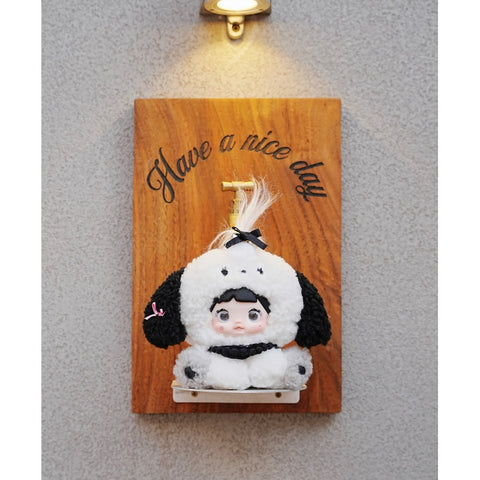 Nommi Sitting Zoo Vinyl Plush Pendant Series: Cotton Puff (Confirmed Style) | TOYSEZ Data