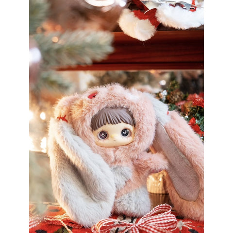 Maymei Winter Weirdness Vinyl Plush Series: Christmas Bunny (Confirmed Style) | TOYSEZ Data
