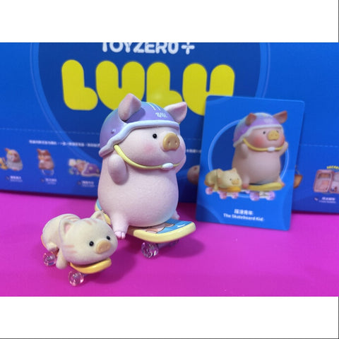 LuLu the Piggy Stay With You Series The Skateboard Kid – TOYSEZ