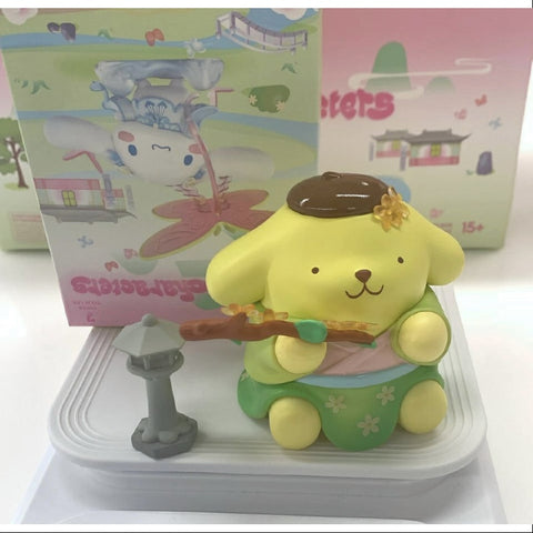 Sanrio Characters Rhyme Flower Series Pompompurin