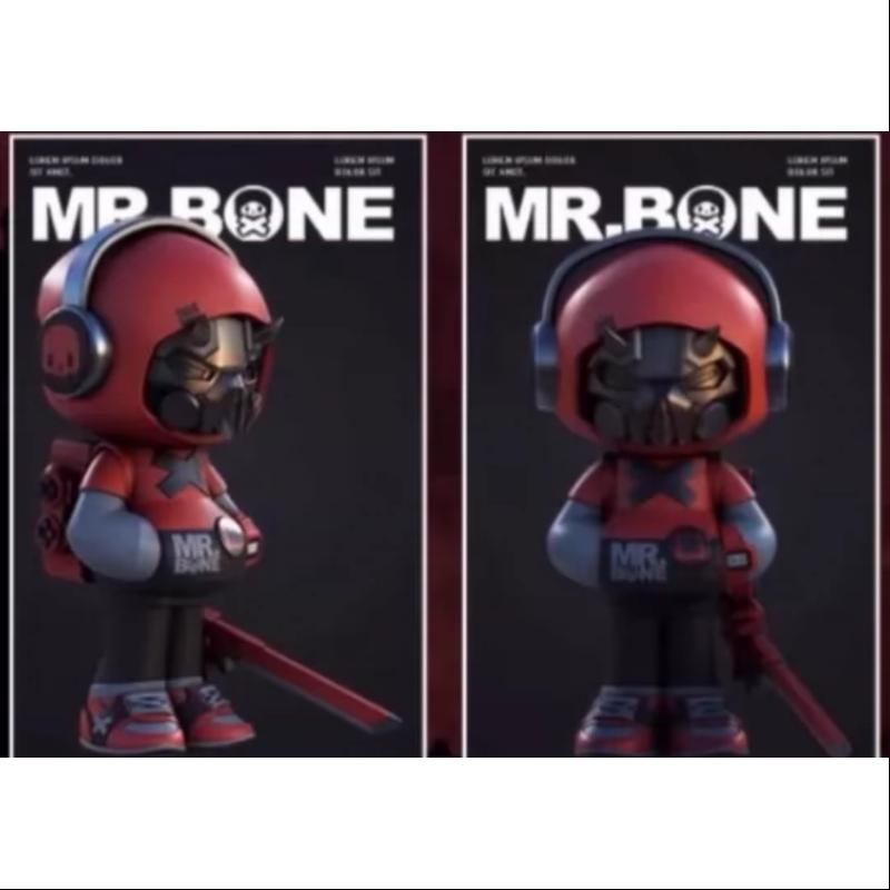 MR.BONE Gameman Series Red Gragon