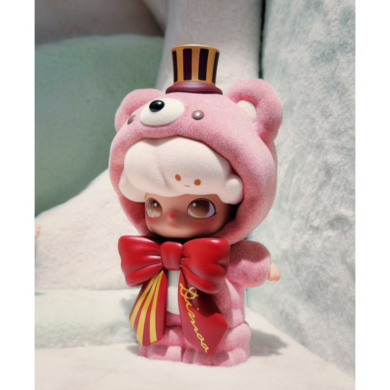 Dimoo Teddy DIMOO Strawberry Latte Teddy Figurine Limited Edition – TOYSEZ