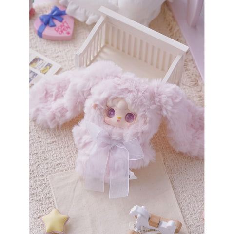 Yooki Hopping Bunny Plush Pendant Series: Cherry pink rabbit (Confirmed Style) | TOYSEZ Data