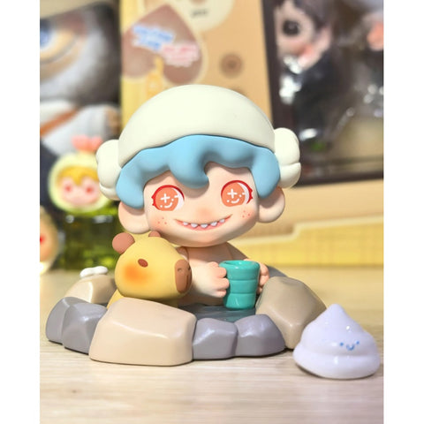 Dudoo Islander Blind Box Series: Capybara Hot Spring (Confirmed Style)