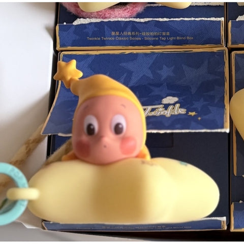 Twinkle Twinkle Classic Silicone Soft Light Tap Lamp Blind Box Series: Playful Twinkle (Confirmed Style)