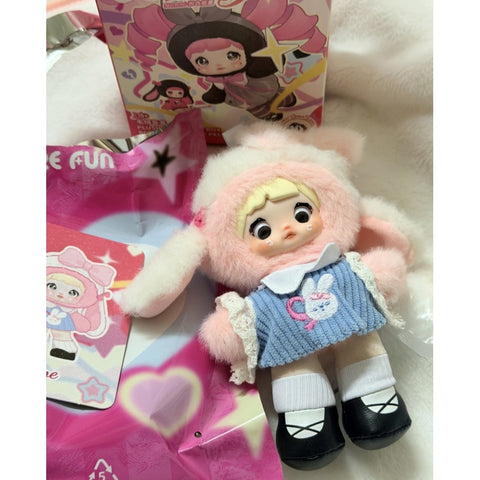 Nommi Pink Energy Plush Doll Blind Box Series: Jane (Confirmed Style)