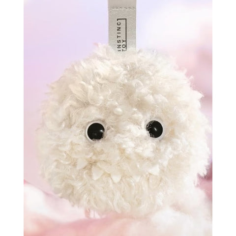 Instinctoy Fluffy Plush Pendant Season 2 Blind Box Series: Creamy Beige (Confirmed Style)