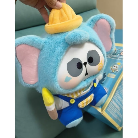 Mr.PA Animals' After School Diaries 400% Plush Doll Blind Box Series: Painter Pa (Confirmed Style)