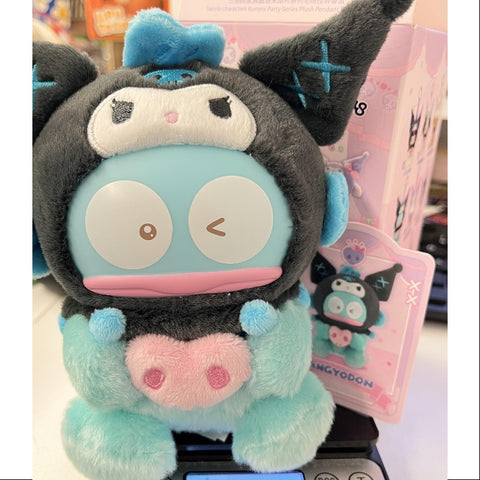 Hangyodon Sanrio Characters Kuromi Party Plush Pendant Series Hangyodon