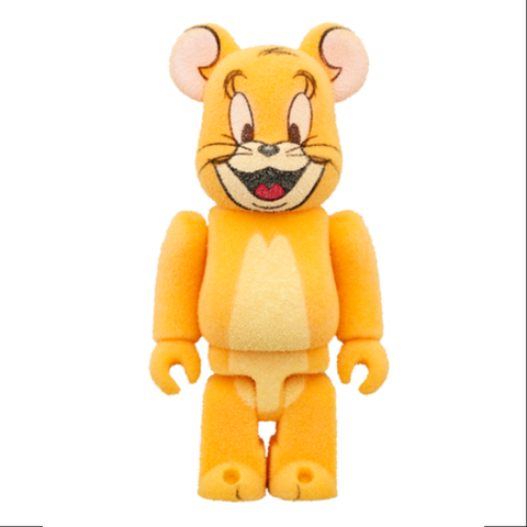 Bearbrick Jerry（Classic Color） Flocky Ver. 400% & 100% Be@rbrick 2024 Limited