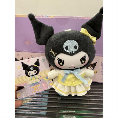 Kuromi School Life Vinyl Plush Pendant Series Warm Yellow