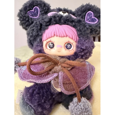 Maymei Tiny Bear Cookie Vinyl Plush Series: Taro Sesame (Confirmed Style) | TOYSEZ Data