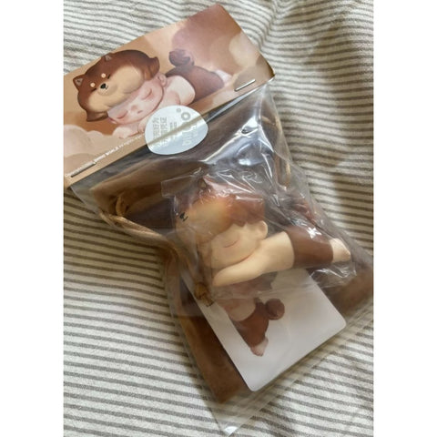 DIMOO Lay Down Shiba Inu Limited Figure