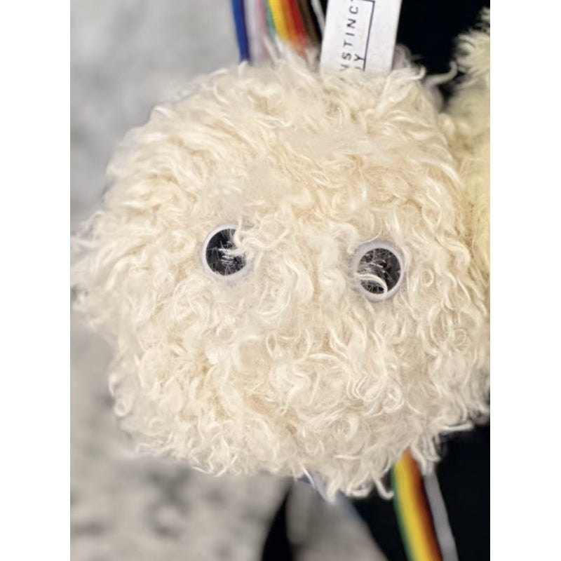 Instinctoy Fluffy Plush Pendant Season 2 Blind Box Series: Creamy Beige (Confirmed Style)