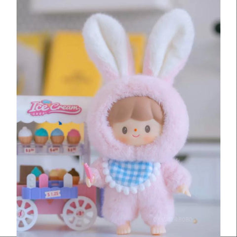 zZoton Delicious Bunny Series Vinyl Plush Doll Whole Set Opened