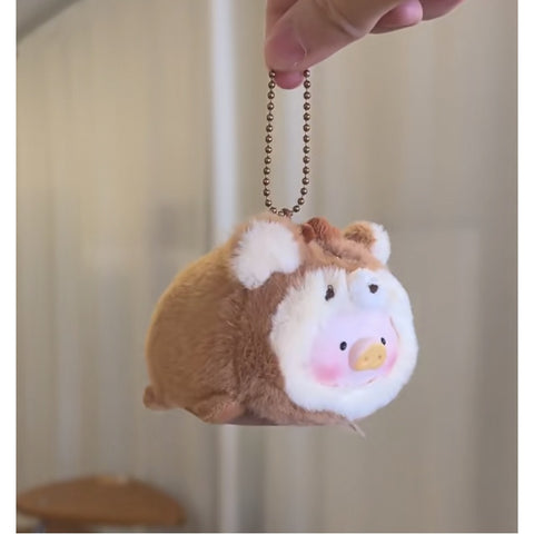 LuLu the Piggy Animal Party Series 2 Stick Together Plush Blind Box Series: Sika Deer (Confirmed Style)