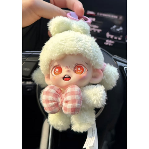 Baby Zoraa Fluffy Tea Party Plush Pendant Blind Box Series: Matcha Bunny (Confirmed Style)