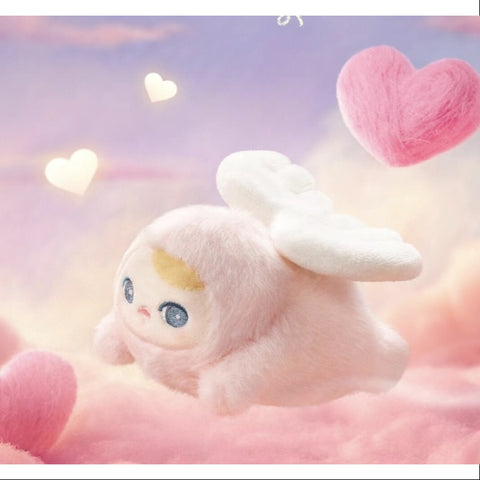 PUCKY Beanie Flying Babies Peluche Pendentif Série Cupidon Bébé 