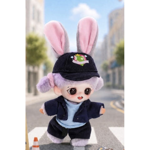 Baby Zoraa × Zootopia 2 Mysterious Journey Plush Pendant Blind Box Series: Casual Judy (Confirmed Style)
