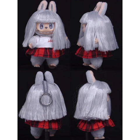 Labubu The Monsters Hair Salon Vinyl Plush Pendant Blind Box Series: Born Rebel (Confirmed Style)