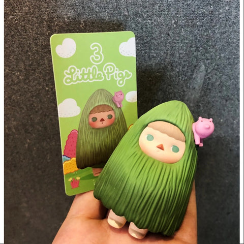 PUCKY 3 Little Pigs Series Little grass house