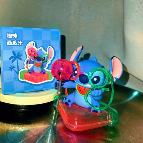 Disney Stitch Summer Carnival Series Watermelon Juice