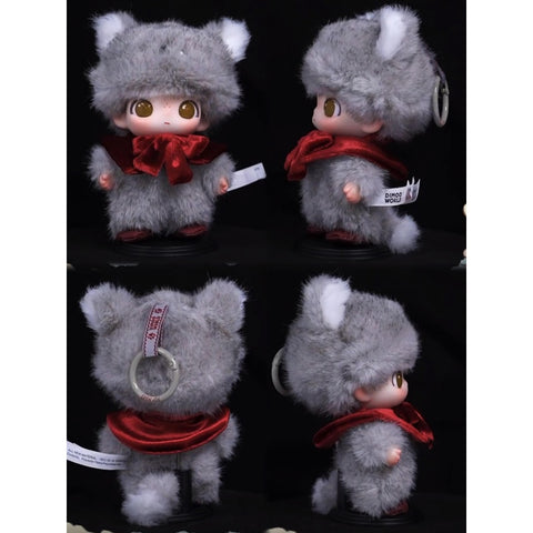 DIMOO The Secret Theatre Club Plush Doll Pendant Blind Box Series: Granny Wolf (Confirmed Style)