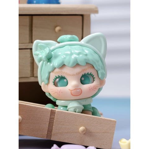 WAKUKU Playing With Cats & Dogs Series: Mint Mambo Cat (Confirmed Style) | TOYSEZ Data