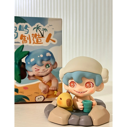 Dudoo Islander Blind Box Series: Capybara Hot Spring (Confirmed Style)
