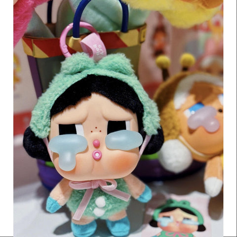 Crybaby Crying Again Series Vinyl Face Plush What A Frog