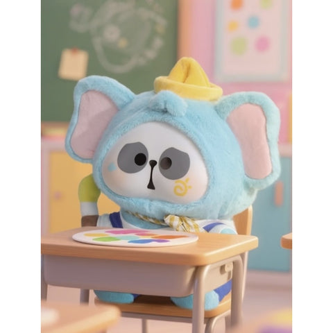 Mr.PA Animals' After School Diaries 400% Plush Doll Blind Box Series: Painter Pa (Confirmed Style)